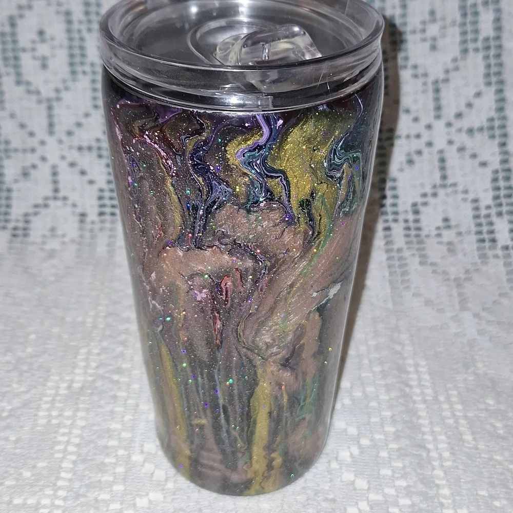 CUSTOM MADE RESIN TUMBLER 